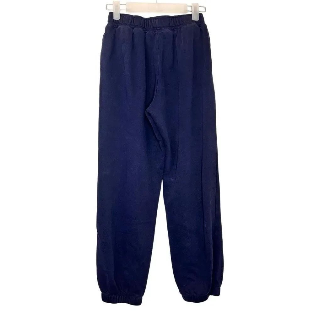 GAP Elastic Waist Fleece Lined Pull-on Jogger Sweatpants Navy Size 12